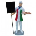 Piekarz, Pizzerman 175 cm - figura reklamowa