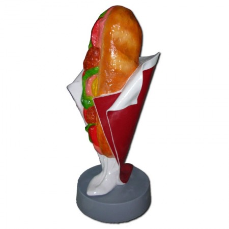 Sandwich 180 cm - figura reklamowa